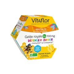 Vitaflor Gelee Royale Bio 14 Junior+ single doses 700 mg