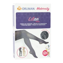 Orliman Maternity Tights Colour Black Lilae Move Maternity