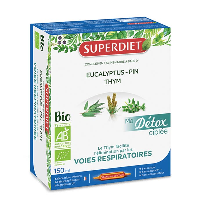 Organic Thyme for Respiratory Tract 150ml Superdiet