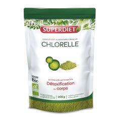 Superdiet Organic Chlorella 200g