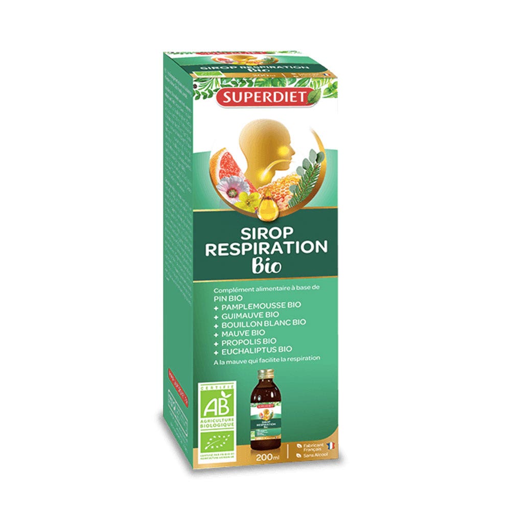 Superdiet Super Diet Organic Mallow Syrup 200ml - Easypara