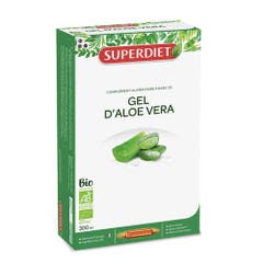 Superdiet Aloe Vera Bio Mucilage 20 Ampulas 15ml