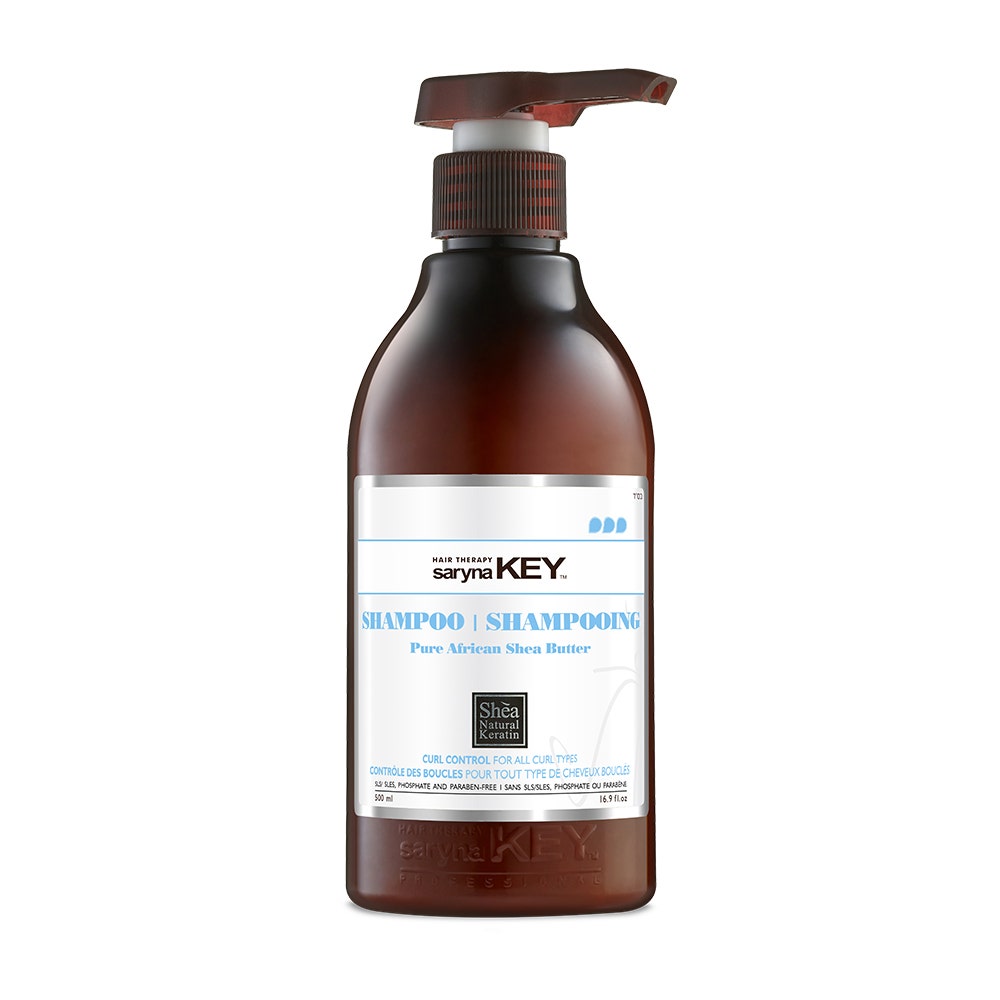 Saryna Key Pur Shampooing Controle Des Boucles Curl Control Beurre De Karite D'afrique 500ml