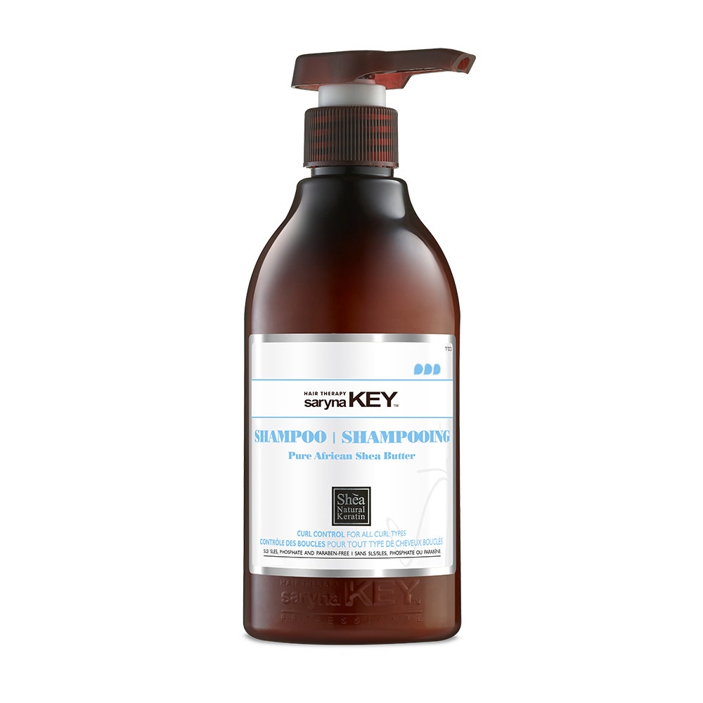 Saryna Key Pur Shampooing Contrôle Des Boucles Beurre De Karité D'afrique 500ml