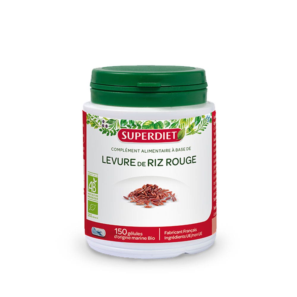 Superdiet Red Rice Yeast 150 Tablets - Easypara