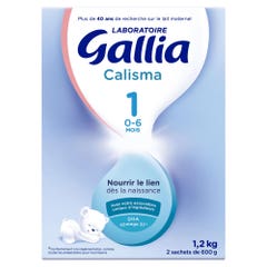 Gallia Calisma 1 Milk Powder 0-6 Months 2x600g