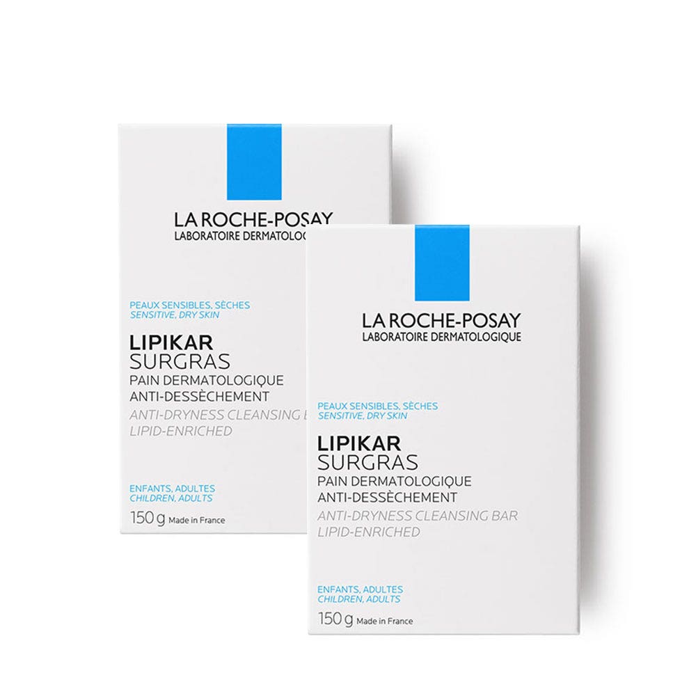 La Roche-Posay Lipikar Lipikar Moisturizing Oil Bar Duo 2x150g