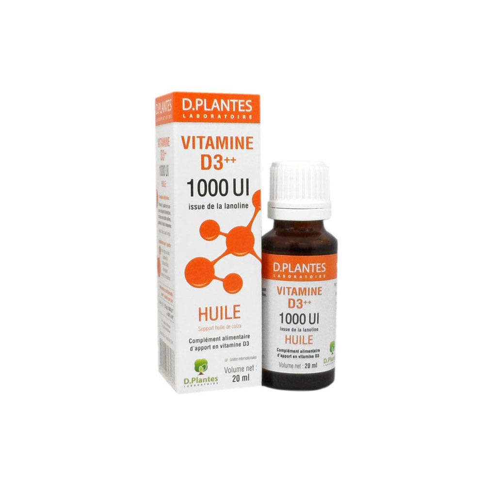 D. Plantes Vitamin D3 oil 1000 UI 20ml