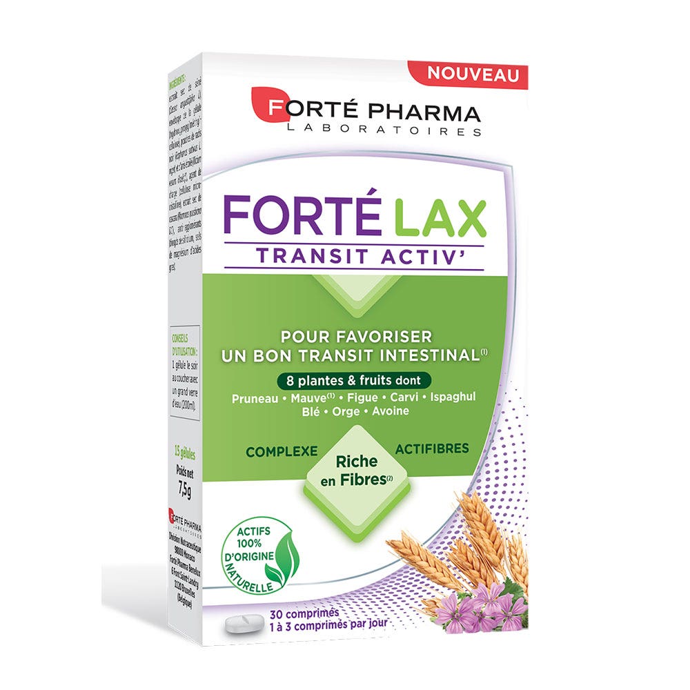 Forté Pharma Forte Lax Transit Activ' 30 tablets