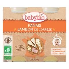 Babybio Parsnip & Ham from 6 months+ 2x200g