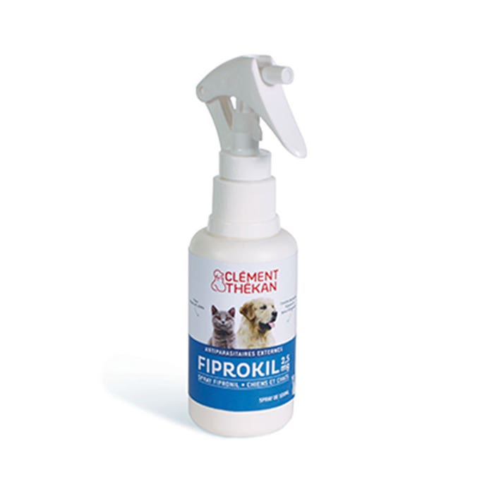 Antiparasitic Spray Fikopril Dogs And Cats Clement Thekan 100ml Clement-Thekan