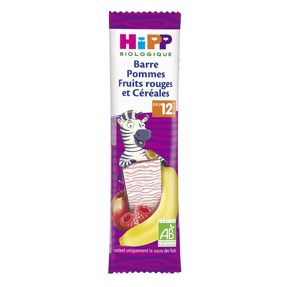 Hipp Mon Gouter Plaisir des 12 Mois Organic Fruit and Cereal Bar 25g