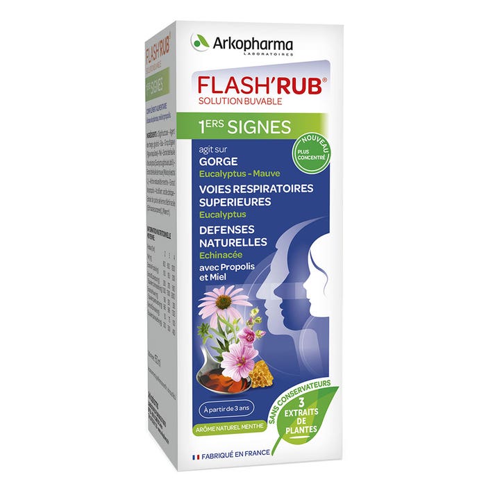 Arkopharma Flash'Rub Drinkable Solution 150ml