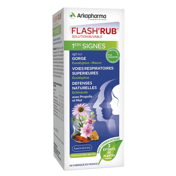 Activox Flashrub Arkopharma Flash'Rub Drinkable Solution 150ml - Easypara