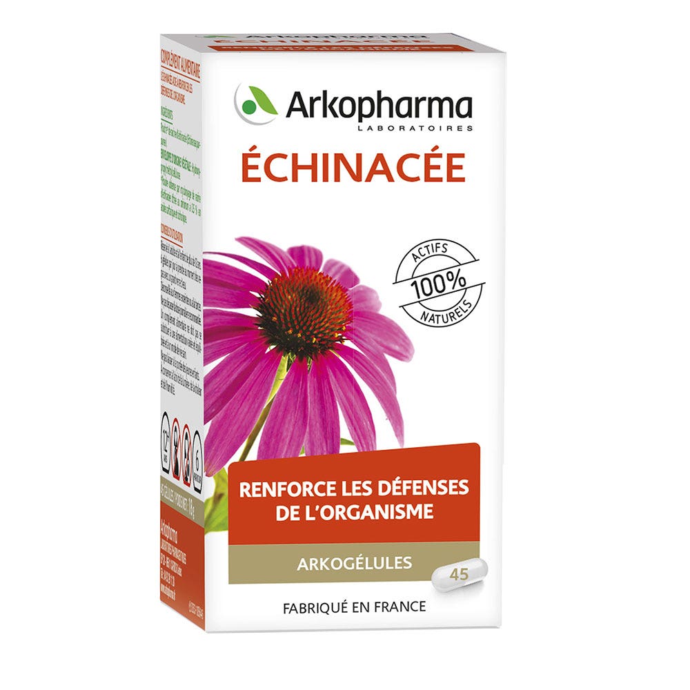 Arkopharma Arkocapsules Arkogelules Echinacea 45 Capsules 45 Gelules
