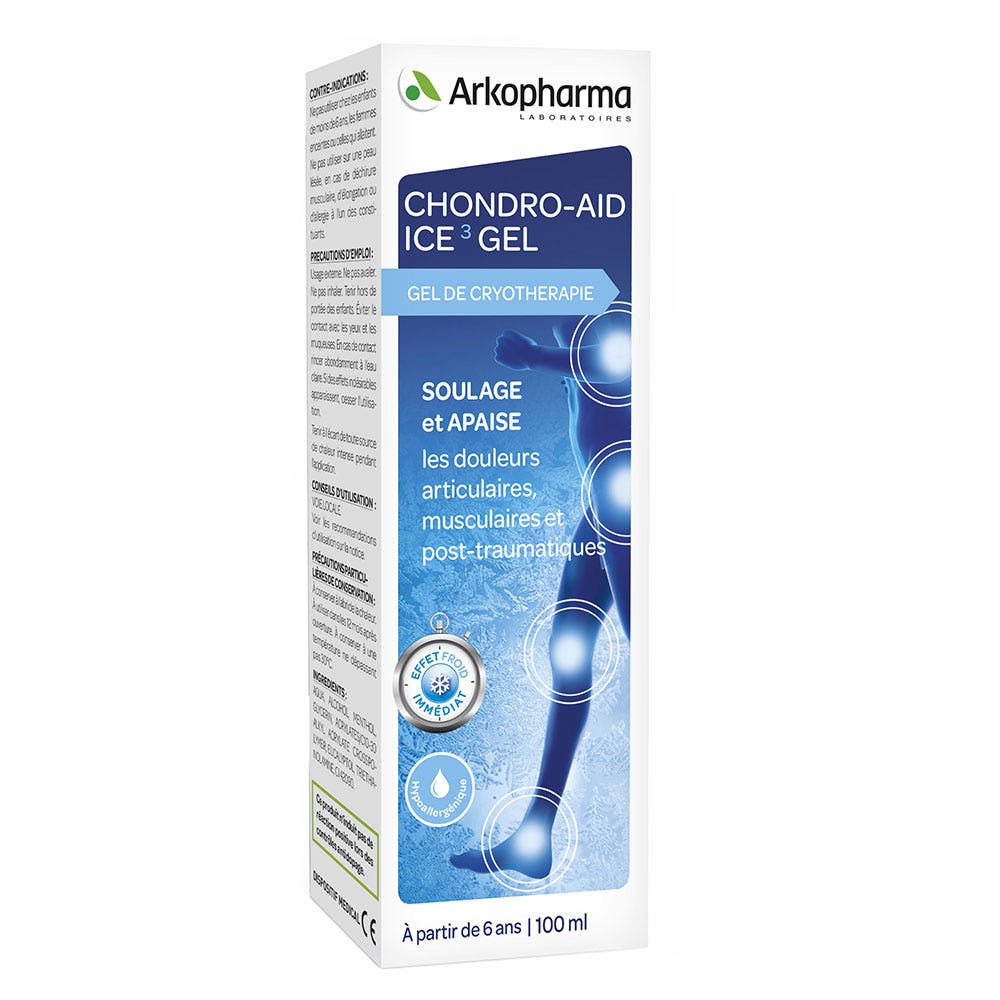 Arkopharma Arkopharma Chondro-aid Ice 3 Gel 100ml