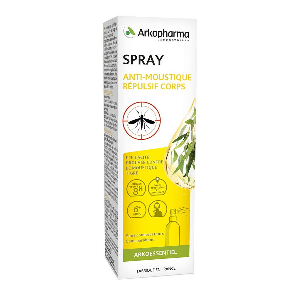 Arkopharma Arkoessential Essentiel Mosquito Repellent Spray 60ml