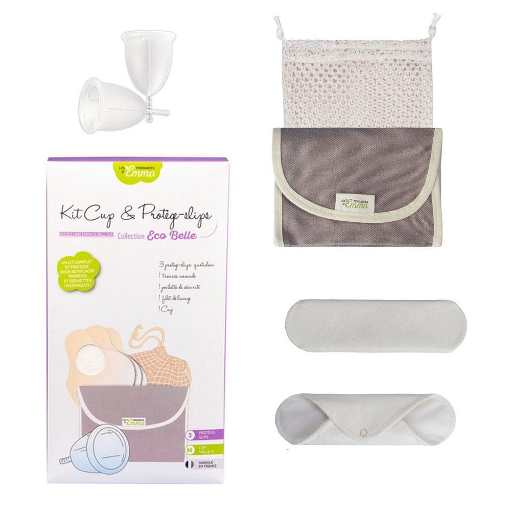 Les Tendances D'Emma Kit Eco Libri Emma Si Belle Cup Proteges Slips + Cup