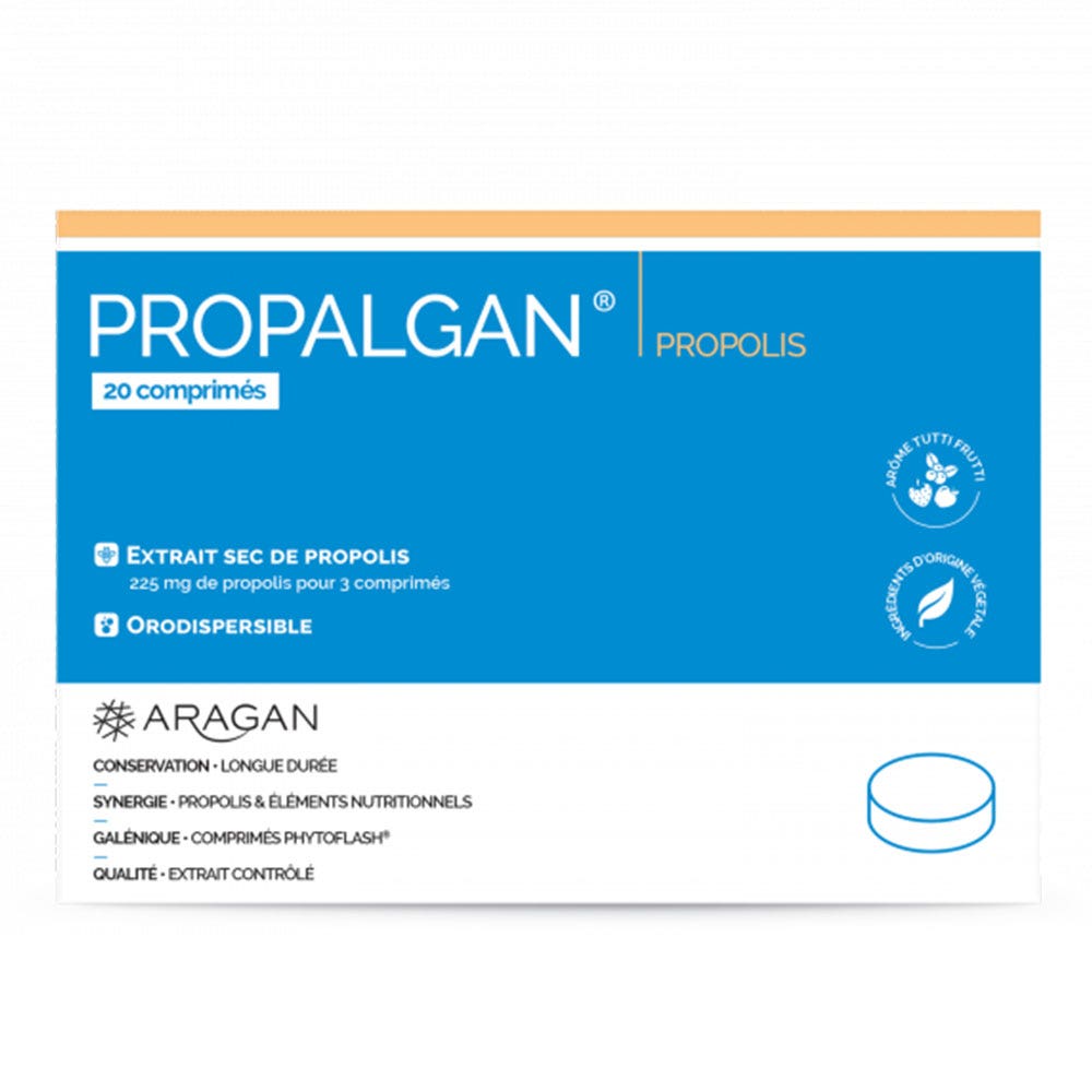 Aragan Propalgan Propolis 20 Tablets 70 mg