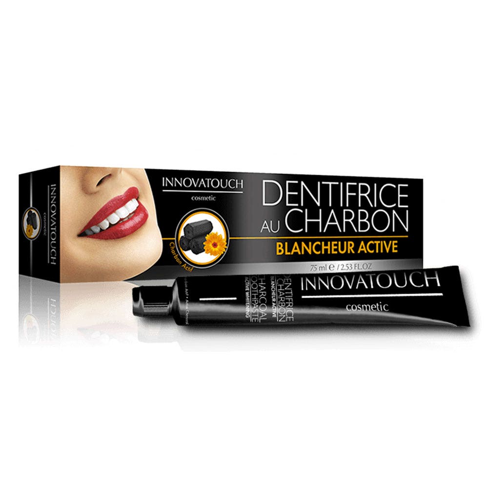 Innovatouch Active Whitening Charcoal Toothpaste 75ml
