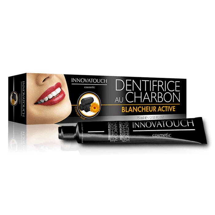 Active Whitening Charcoal Toothpaste 75ml Innovatouch