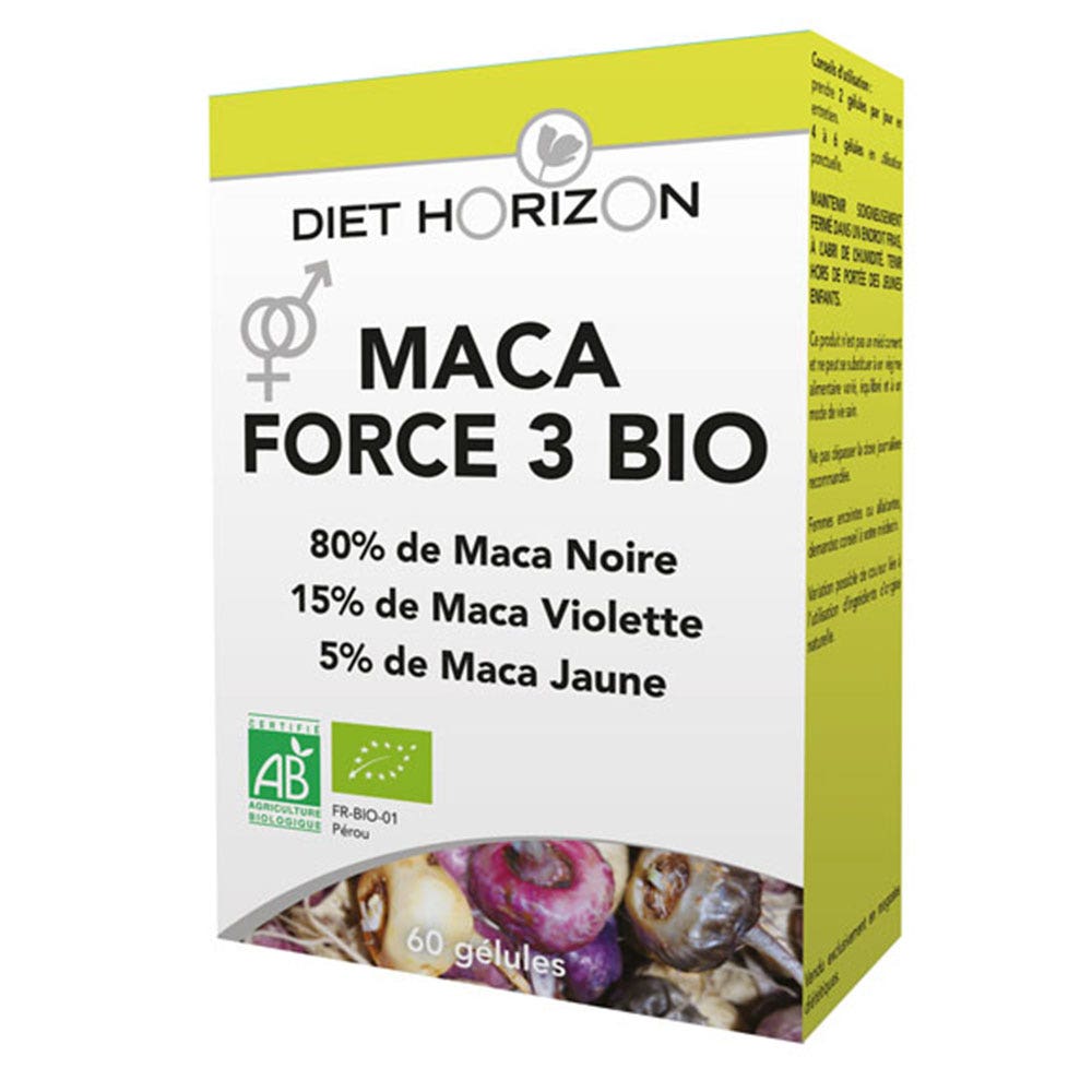 Diet Horizon Maca Force 3 Bio X 60 Capsules