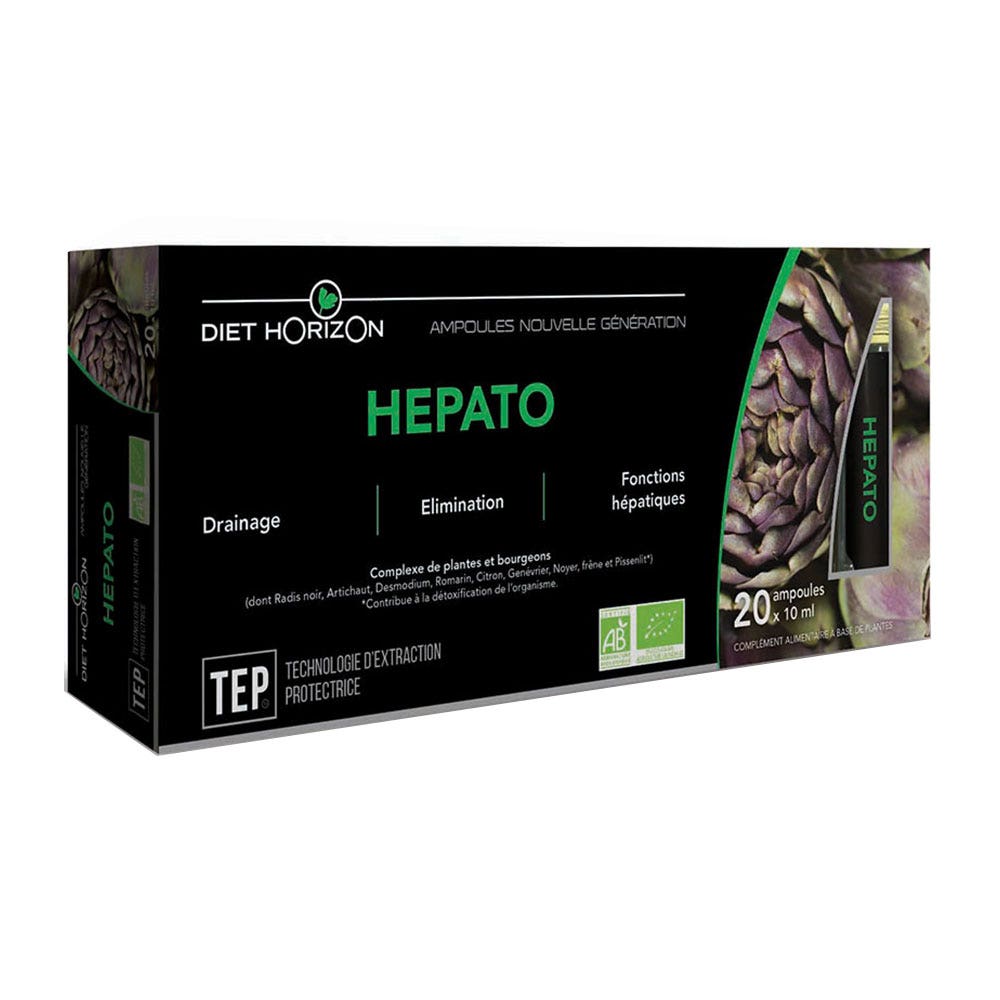 Diet Horizon Hepato Phials 20x10 Ml 200ml