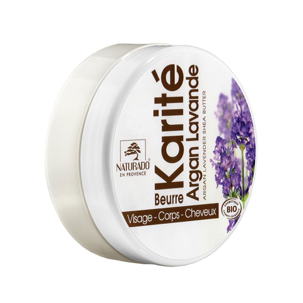 Naturado Shea Butter Argan And Lavender 135g