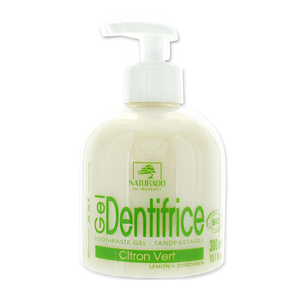 Naturado Organic Lemon Toothpaste Gel 300 ml