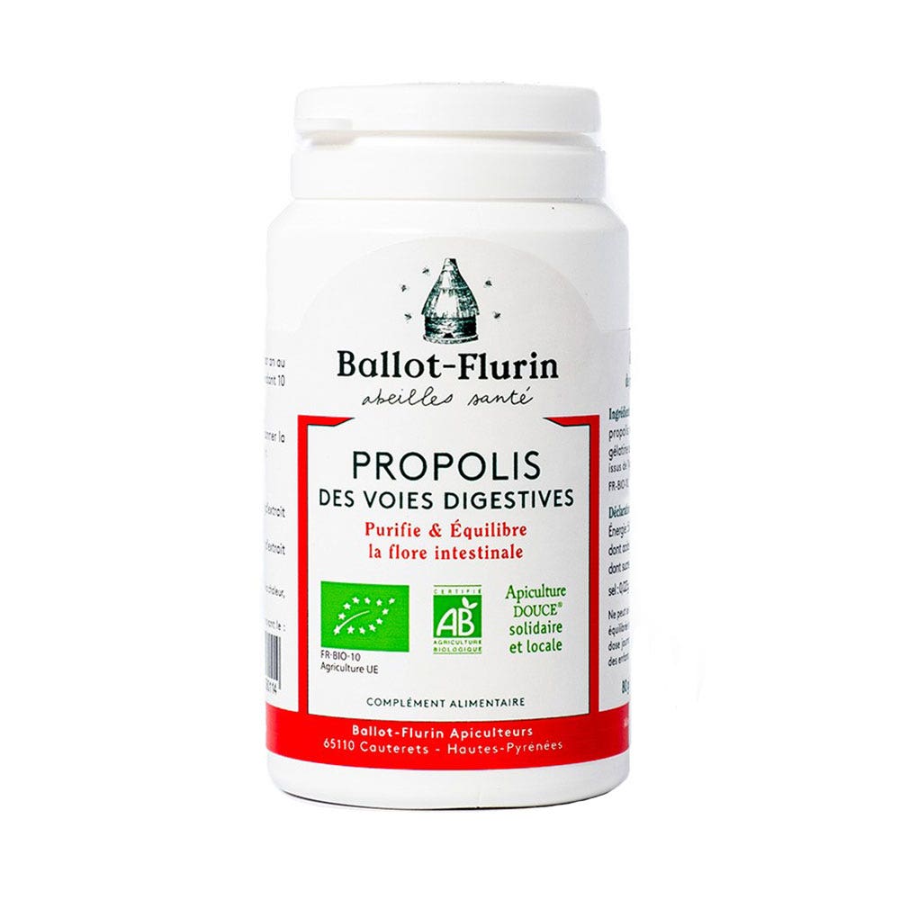 Ballot-Flurin Ballot Flurin Propolis Digestive Tracts X 80 Capsules 80 GELULES