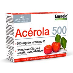 3 Chênes Acerola 500 X 24 Tablets