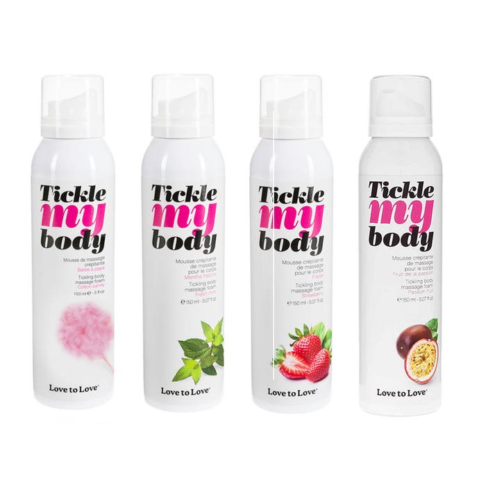 Tickle My Body Tickling Massage Foam 150ml Love To Love