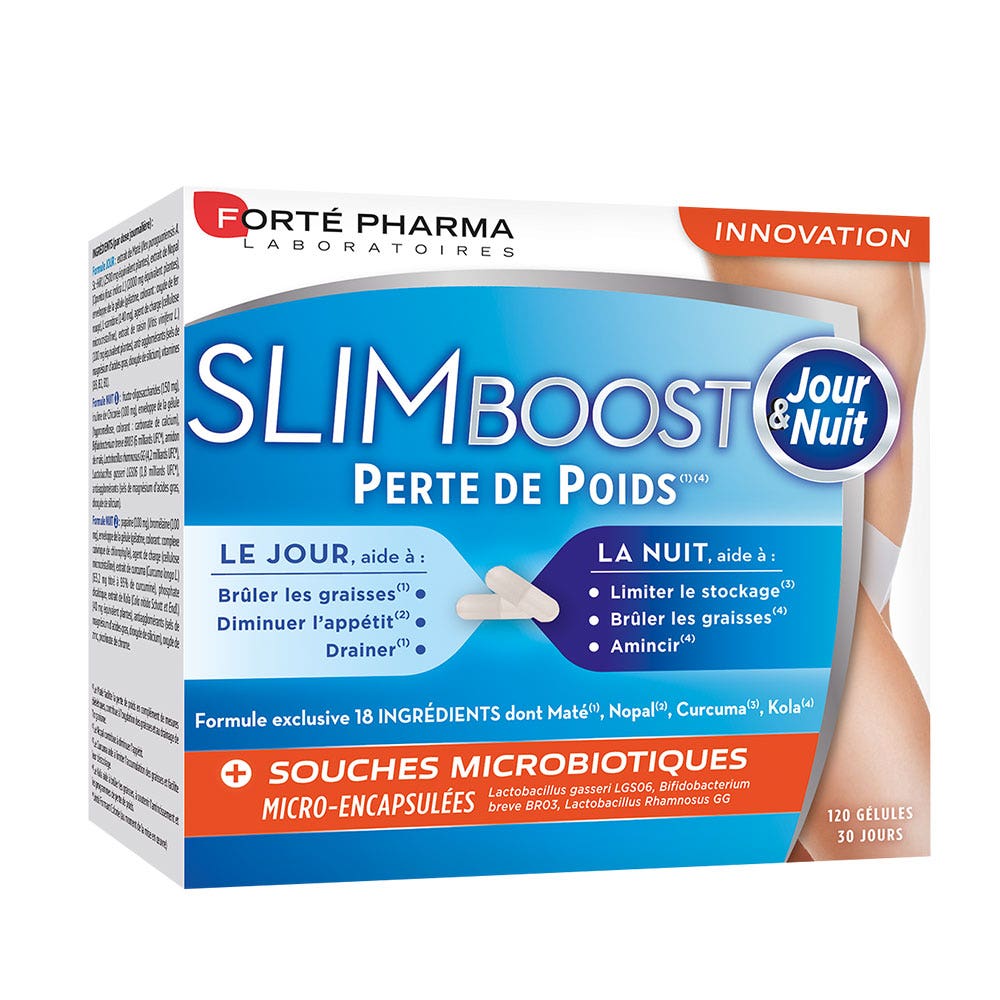 Forté Pharma Slimboost Day & Night Weightloss 120 capsules