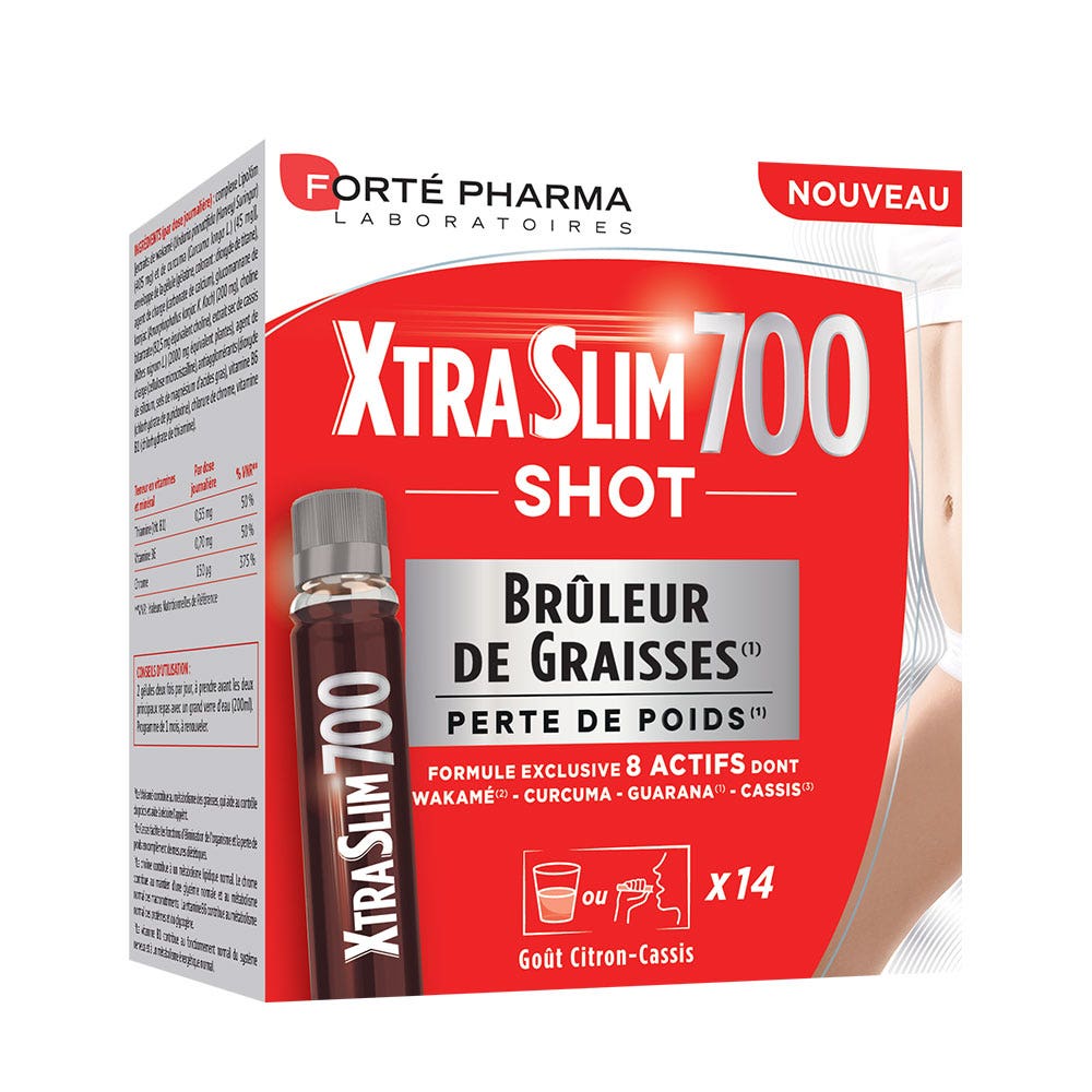 Forté Pharma Xtraslim 700 Fat Burner 14 Shots 350ml