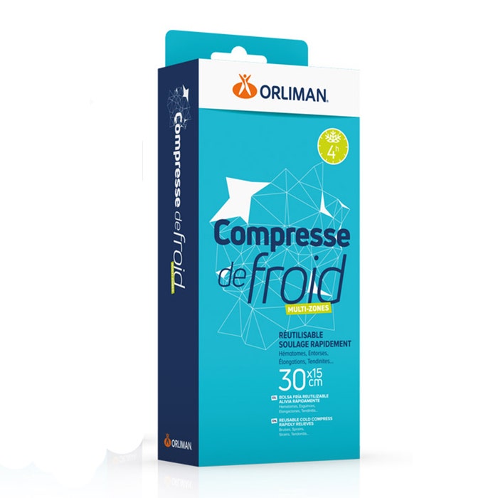 Cold Compress 4h 30x15cm x1 Orliman