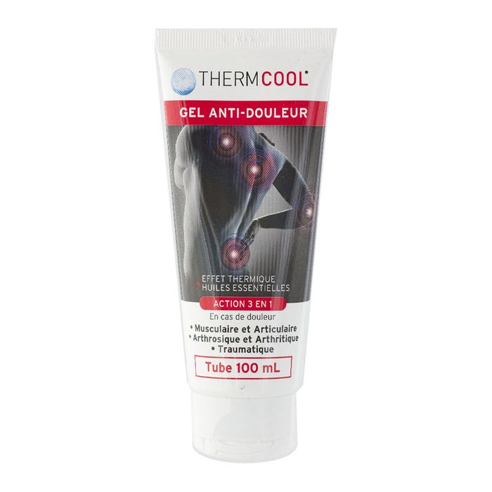 Thermcool Anti Pain Gel Roll On Cold With Essential Oils 100ml Thermcool Bausch&Lomb