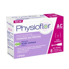 Physioflor AC 8 Unidoses Vaginal Gel Bacterial vaginosis 40ml
