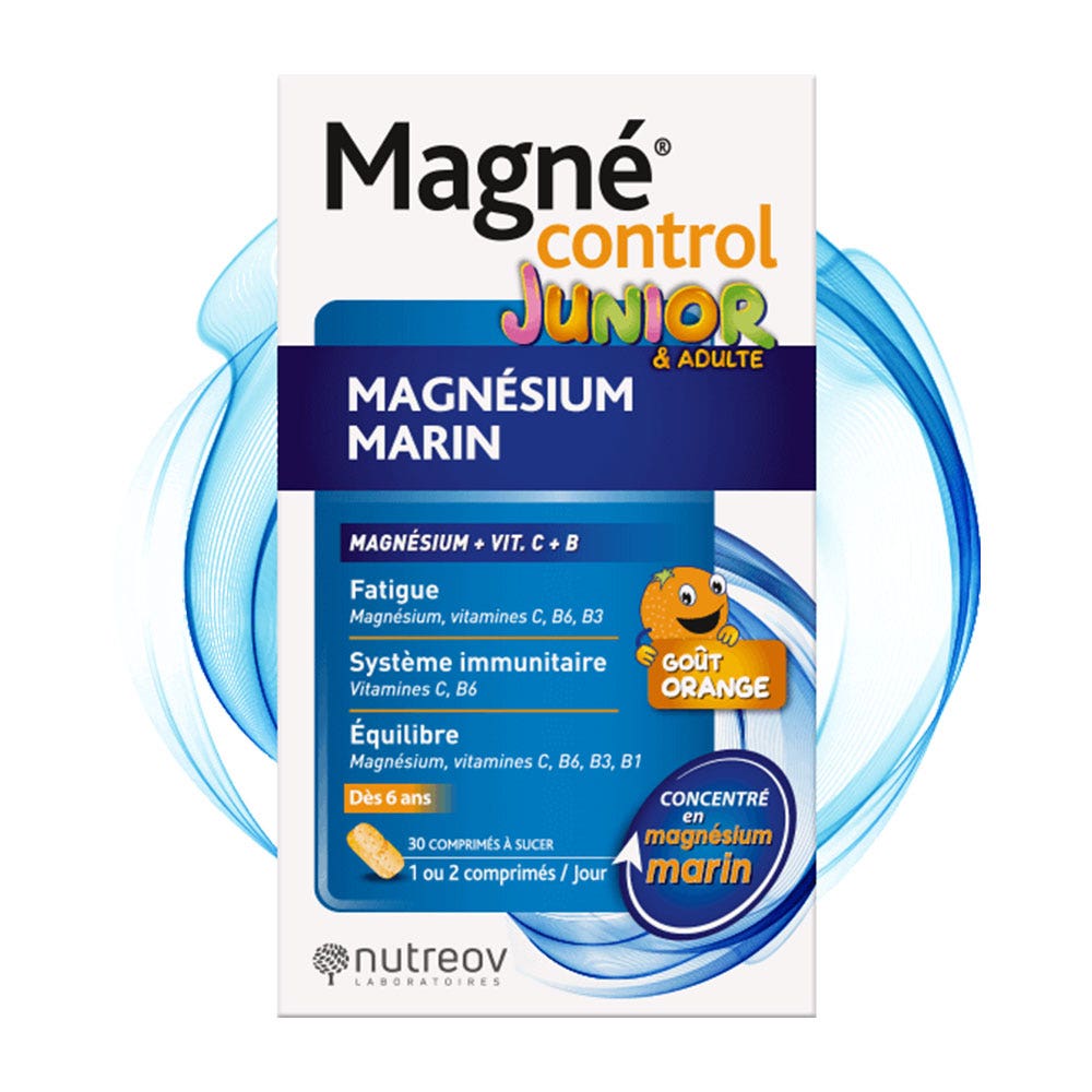 Nutreov Magnécontrol Marine Magnesium Junior 30 tablets