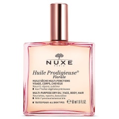 Nuxe Huile Prodigieuse Multipurpose Floral Oil Face & Body Visage Corps Et Cheveux 50ml