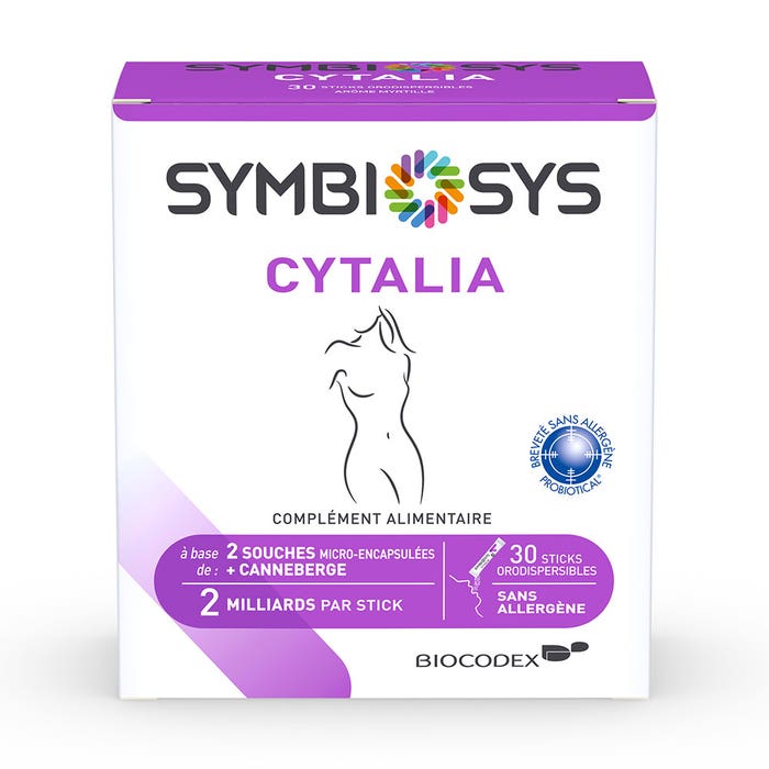 Cytalia 30 Orodispersible sticks with Cranberry Symbiosys