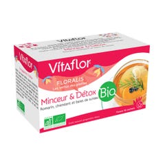 Vitaflor Organic Detox Slimming Herbal Tea 18 Sachets Floralis