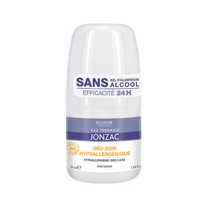 Hypoallergenic Deodorant Care 50ml Eau thermale Jonzac
