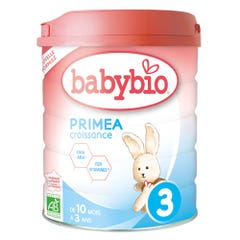 Babybio Primea 3 Organic Growth Milk Powder 10 Months to 3 Years 800g