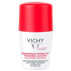 Vichy Deodorants Intense Anti-Perspirant Roll On Sensitive skin 50ml