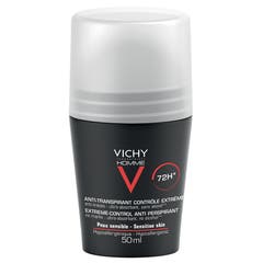 Vichy Man Anti-perspirant Roll On Deodorant 72h Sensitive Skin 50ml
