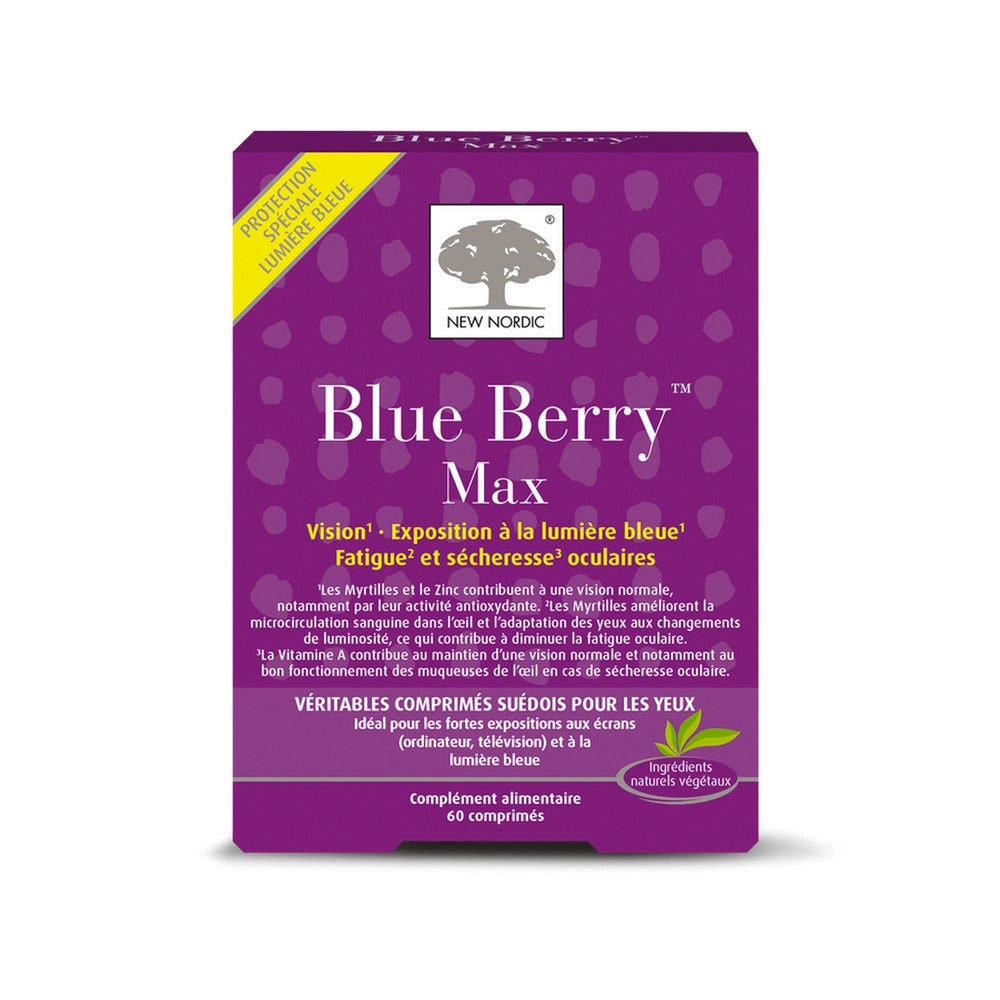 New Nordic Blue Berry Max 60 Tablets