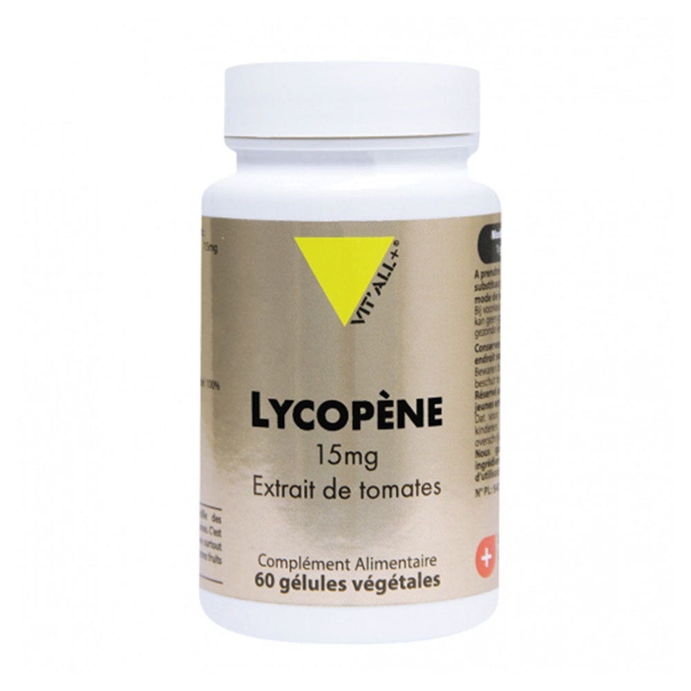 Vit'All+ Lycopene 15 mg 60 capsules