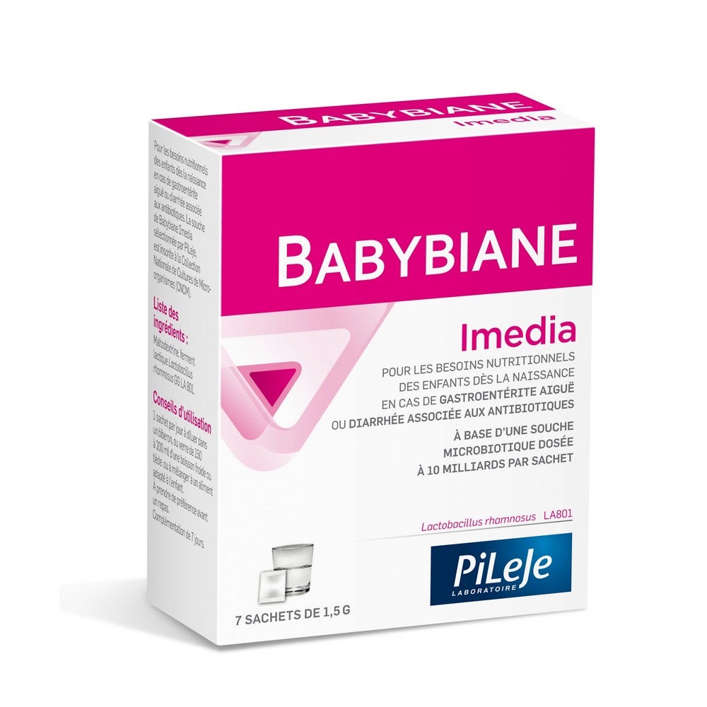 Pileje Babybiane Babybiane Imedia 7 sachets