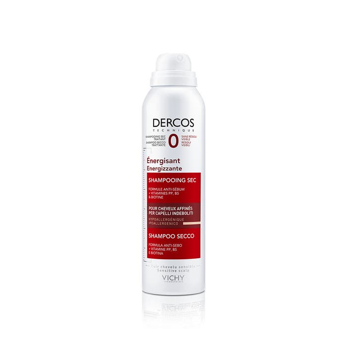 Energizing Dry Shampoo Treatment for Thin Hair 150ml Dercos Vichy