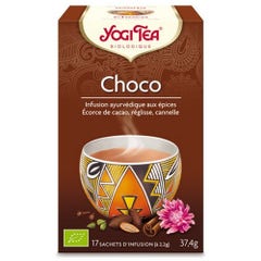 Yogi Tea Choco Ayurvedic Herbal Teas 17 Sachets